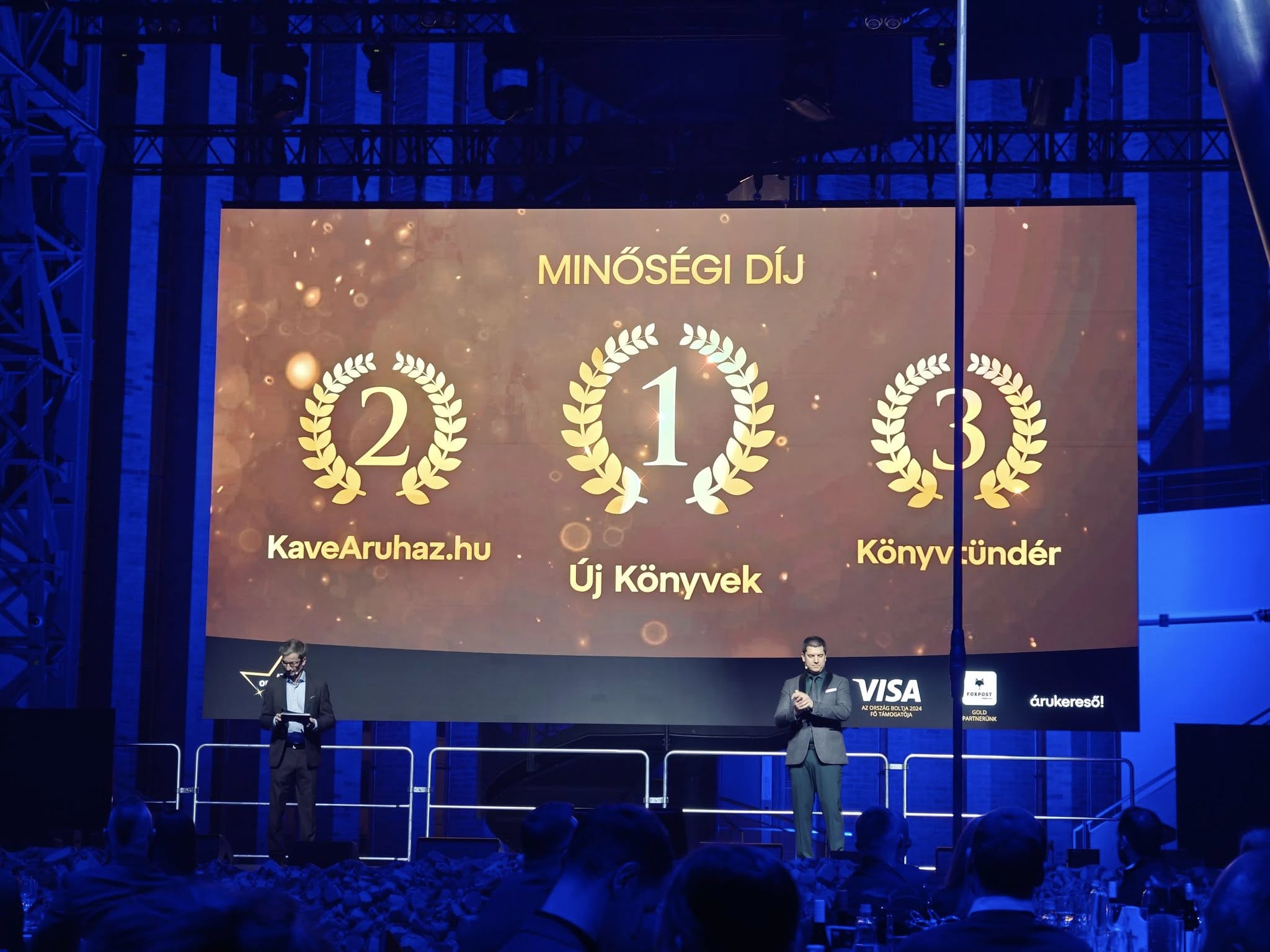 KaveAruhaz.hu — Ország Boltja Minőségi díj