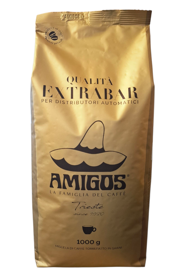 Amigos Caffé Qualitá Extra Bar szemes kávé (1kg)