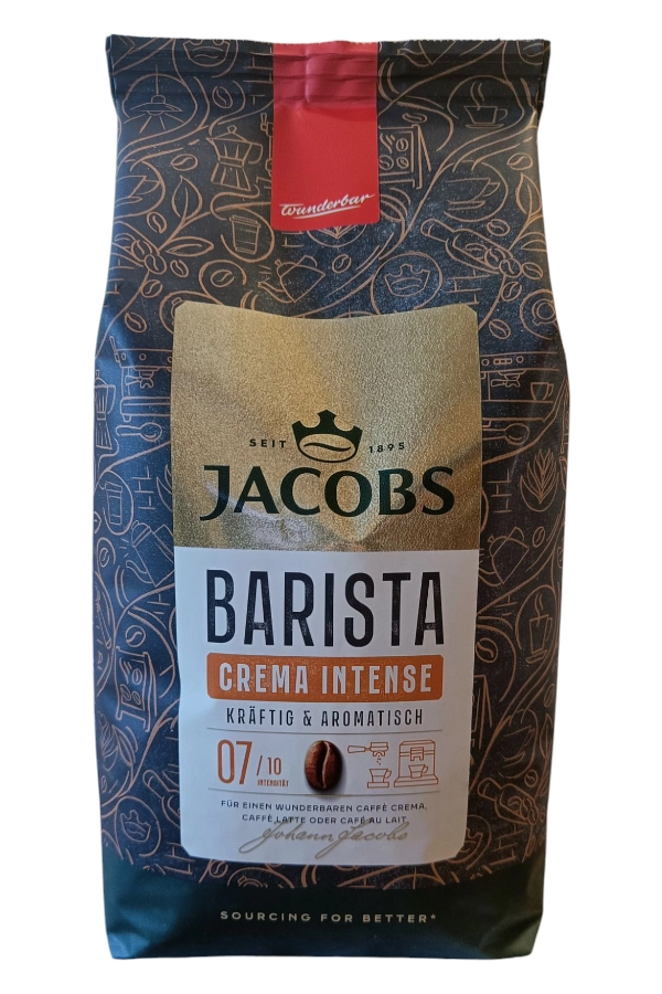 Jacobs Barista Crema Intense szemes kávé (1kg)