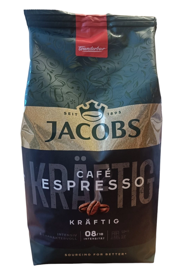 Jacobs Espresso Kraftig szemes kávé (1kg)