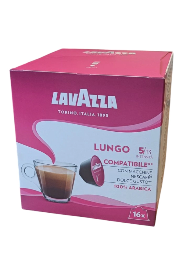 Lavazza Espresso Lungo Dolce Gusto kompatibilis kapszula (16 db kapszula)