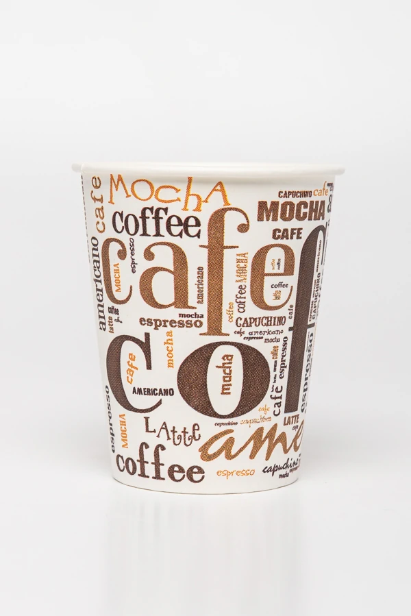 177 ml papírpohár kávéautomatához - Kávé feliratos (50 db)