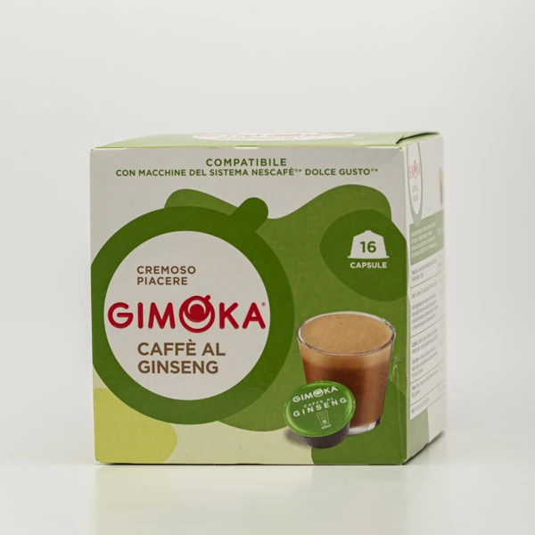 Gimoka Caffé al Ginseng Dolce Gusto kompatibilis kapszula (16 db kapszula)