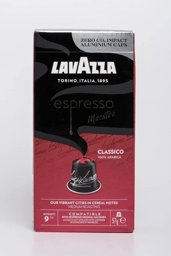 Lavazza Nespresso Espresso Maestro Classico Aluminium (10 kapszula)