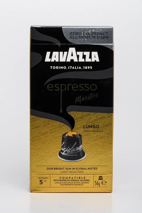Lavazza Nespresso Espresso Maestro Lungo Aluminium (10 kapszula)